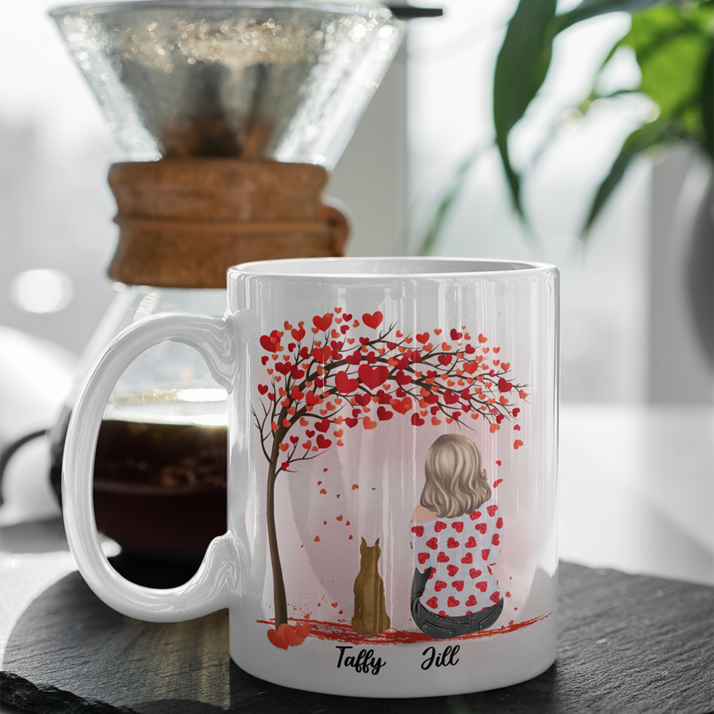 Personalized Custom Coffee Mug - Ideal Gift for Dog Lovers