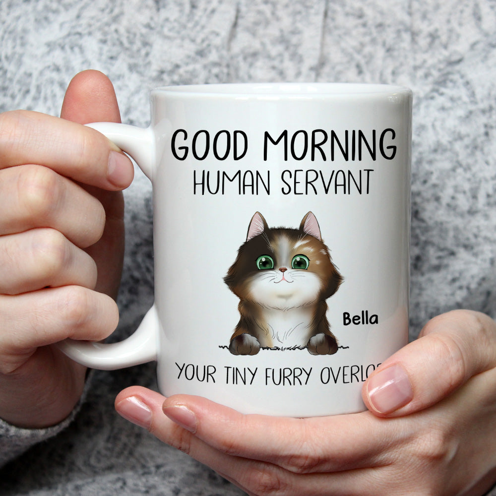 Good Morning! Personalized Custom Ceramic Coffee Mug for a Vigorous Start
