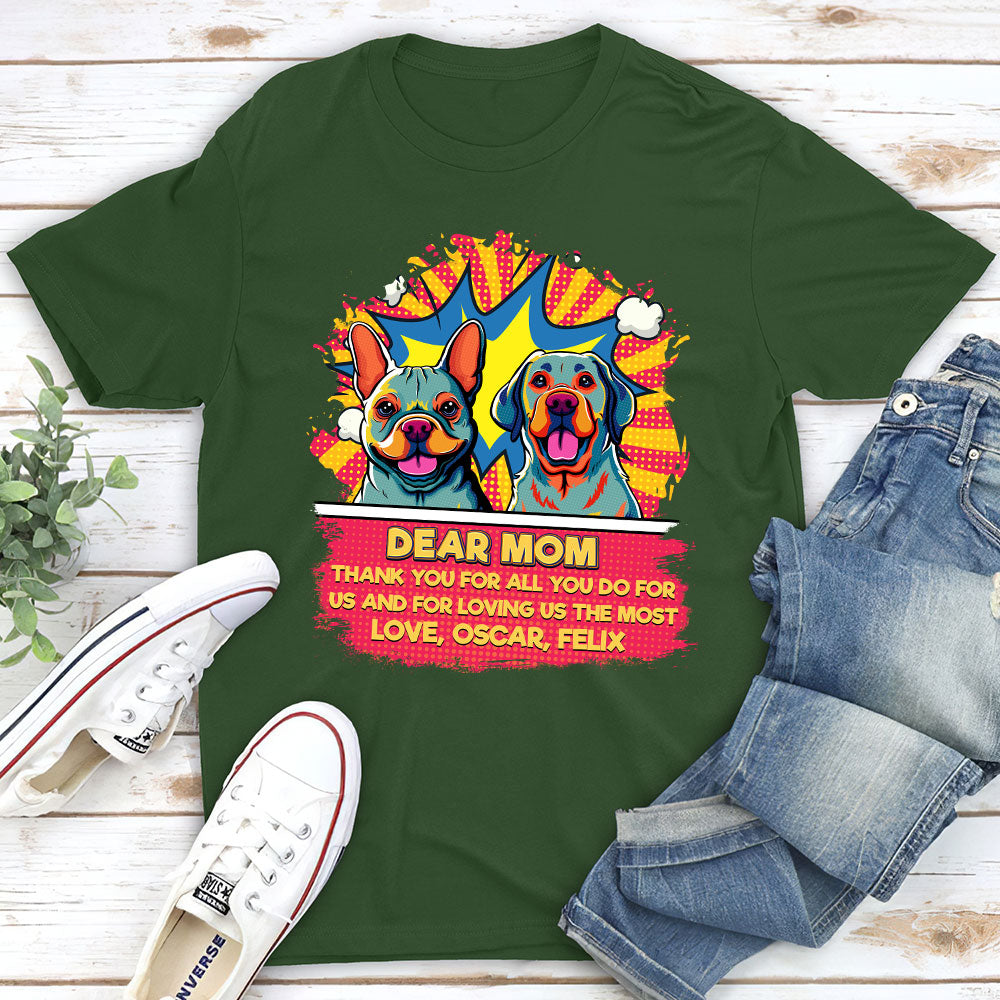 Top Gift: Personalized Custom Unisex Pet Lover T-shirt - For Those Who Love Pets Most
