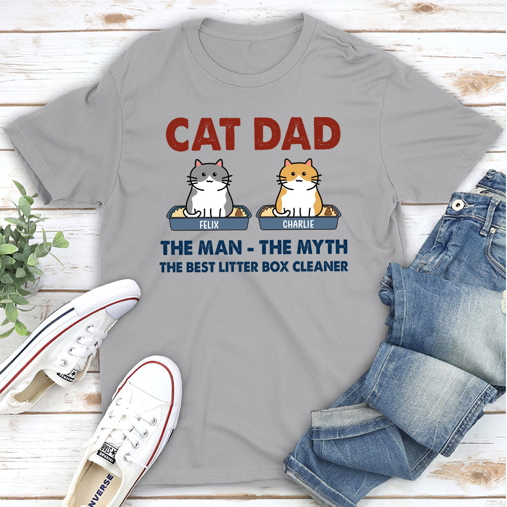 Top-Rated Litter Box Cleaner Personalized Unisex T-Shirt for Pet Lovers