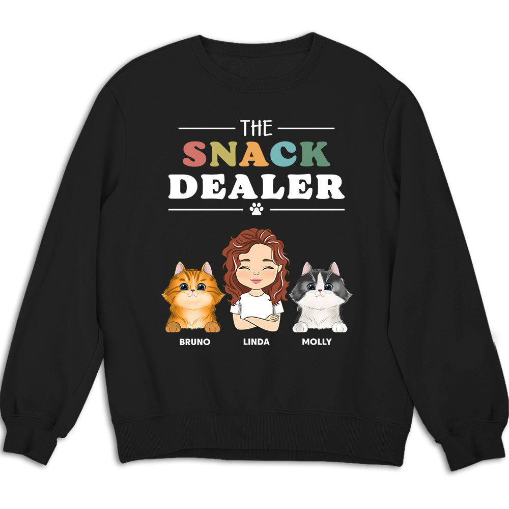 Customizable Personalized Sweatshirt for Pet Snack Dealers and Pet Lovers