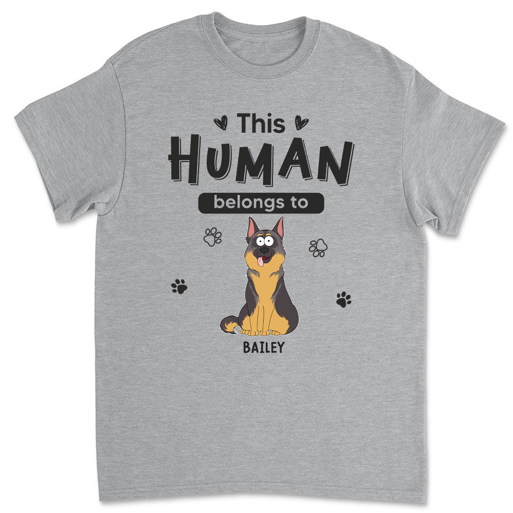 Customizable Unisex Pet Lover's Personalized T-shirt
