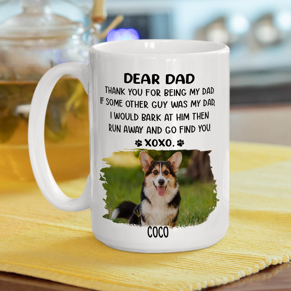 Dear Mom Xoxo - Customizable Personalized Coffee Mug for Pet Lovers