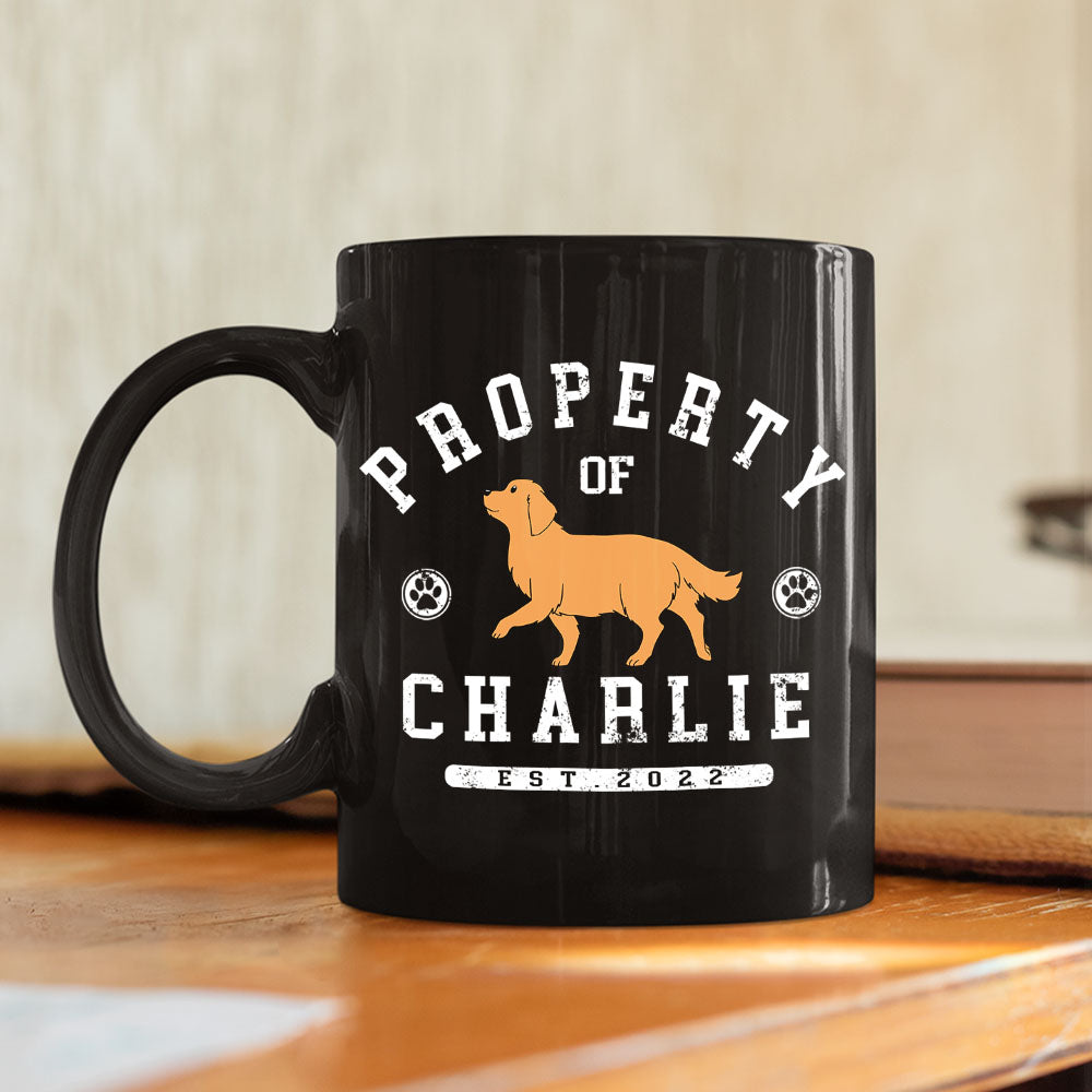 Customized Dog Lover's Personalized Coffee Mug