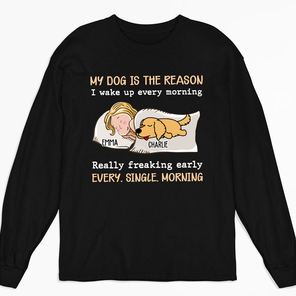 Personalized Custom Long Sleeve T-shirt - A Tribute to Your Beloved Pet