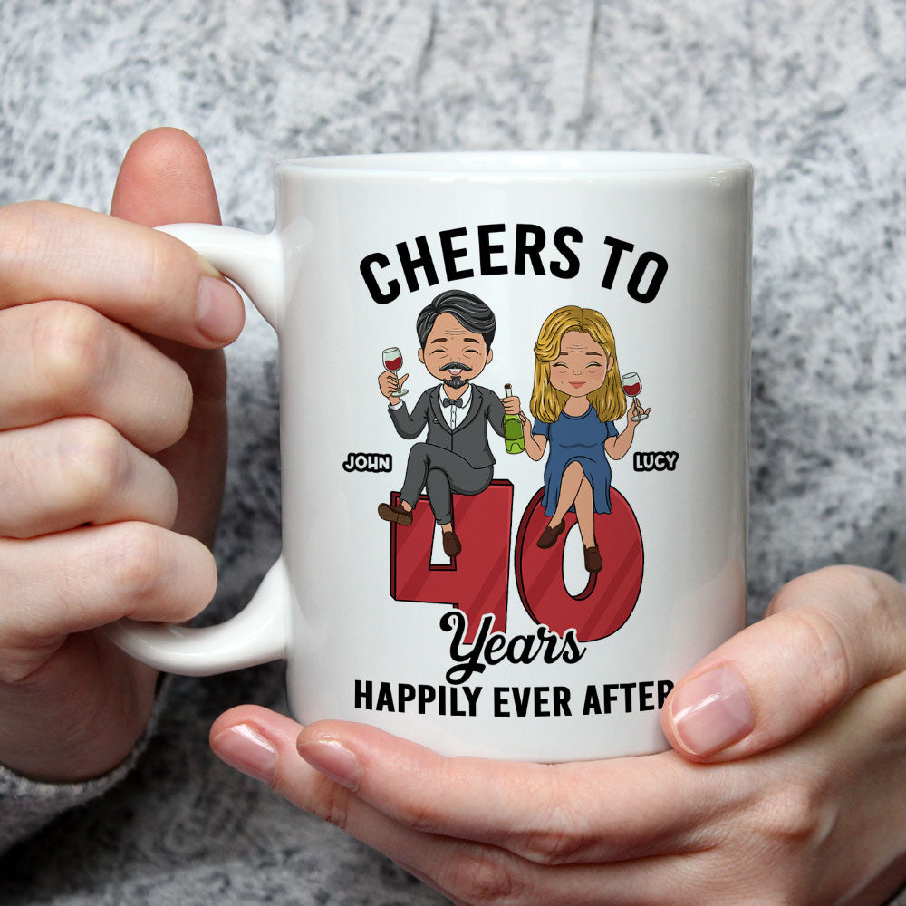 Cheers To - Customizable Personalized Coffee Mugs for Couples
