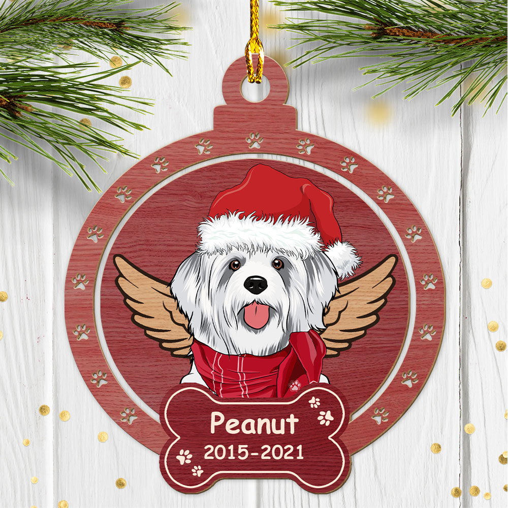 My Furry Kid - Exquisite Personalized Single - Layer Wood Ornament for Pet Lovers