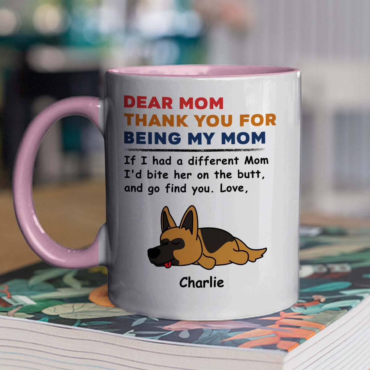 Personalized Custom 'We Will Find You' Accent Mug - Ideal for All Beverages
