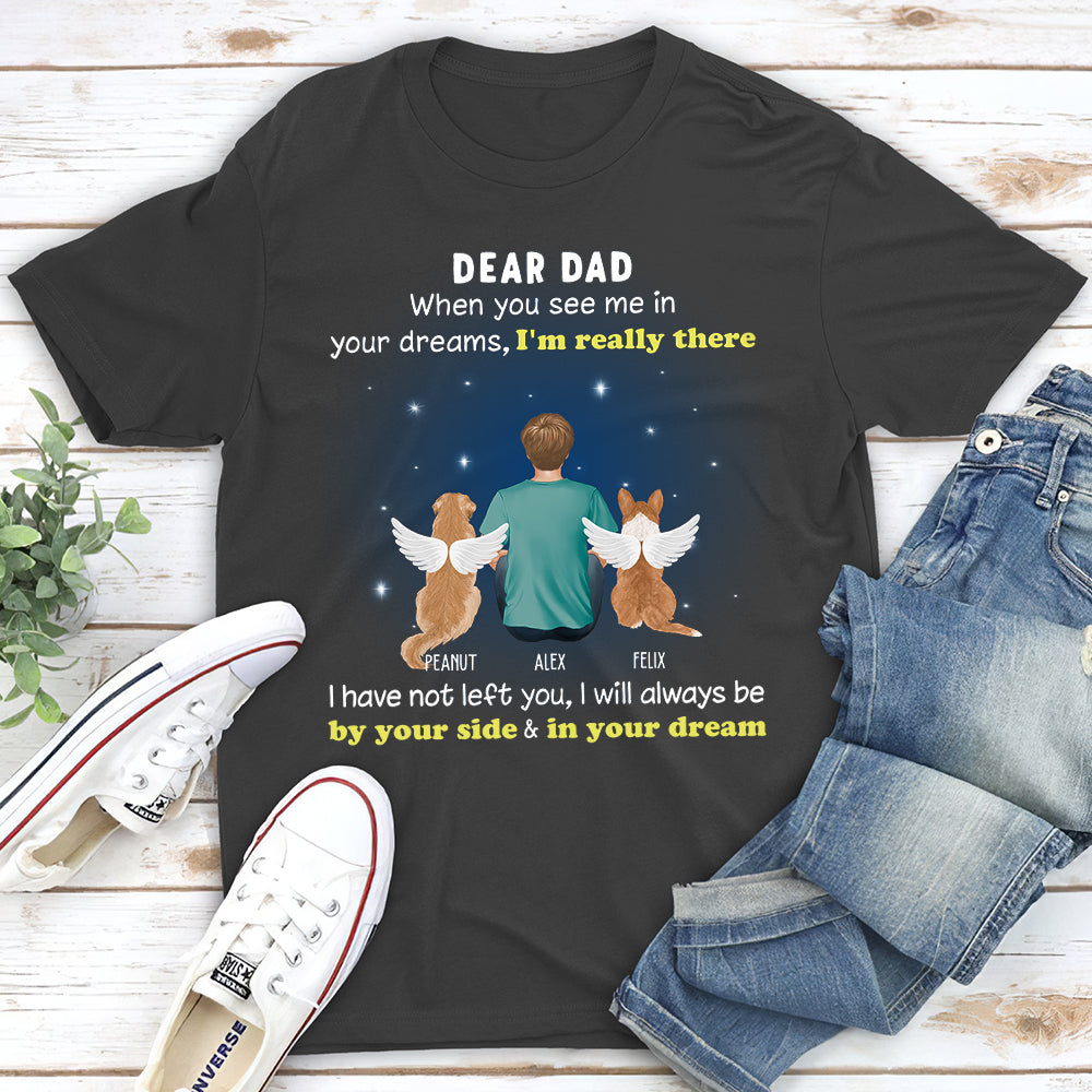 Personalized Unisex Memorial T-shirt: Cherish Moments with Your Furry Friends