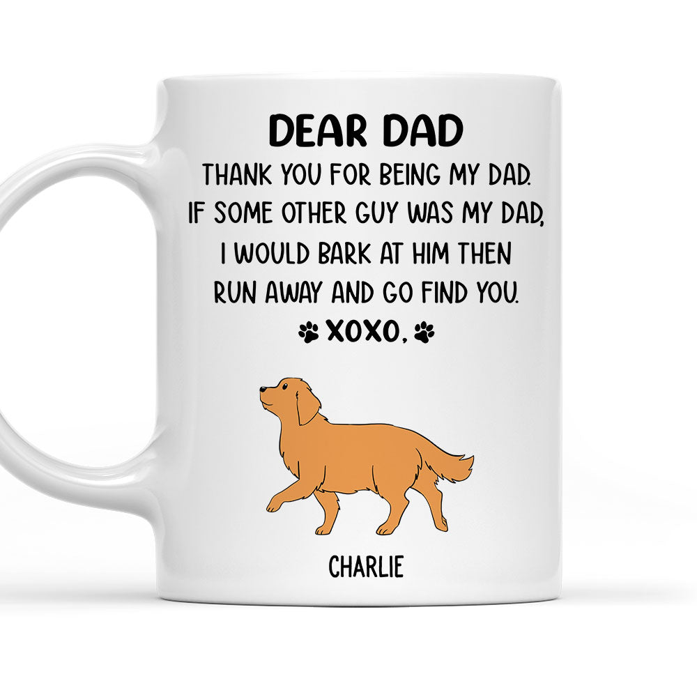 Dear Mom Xoxo - Customizable Personalized Coffee Mug for Pet Lovers