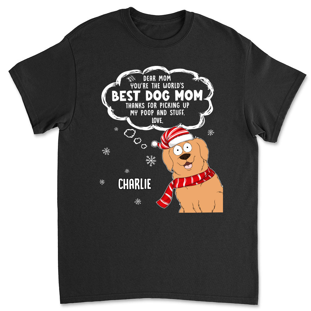 Customizable Grateful Dog Mom Unisex T-shirt - Ideal Gift for Pet Lovers