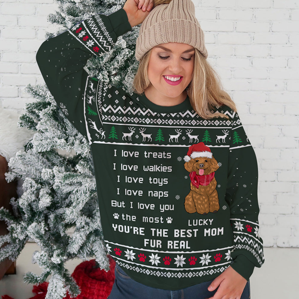 Top-Rated Personalized All-Over-Print Sweatshirt for Pet Lovers