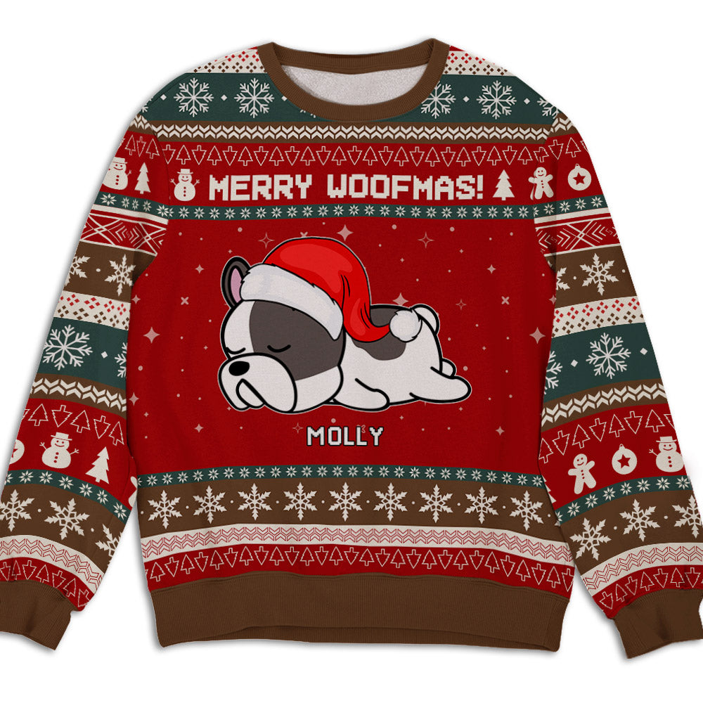 Wonderful Mom - Customizable All-Over Print Personalized Sweatshirt for Pet Lovers