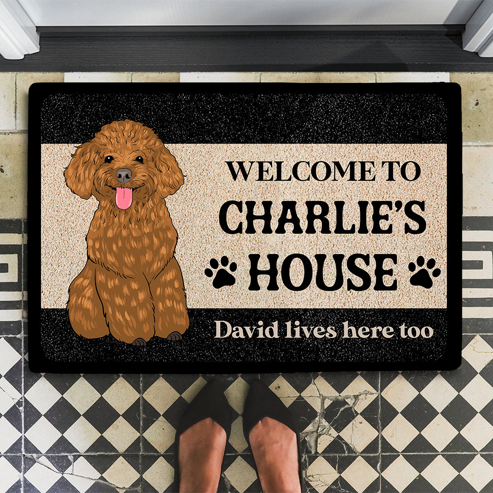 Personalized Dog Picture Doormat - Ideal Gift for Pet Lovers