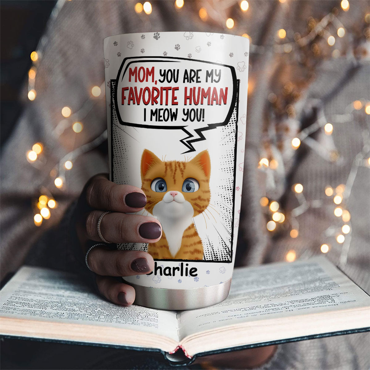 Personalized Favorite Cat Tumbler - Ideal Custom Drinkware