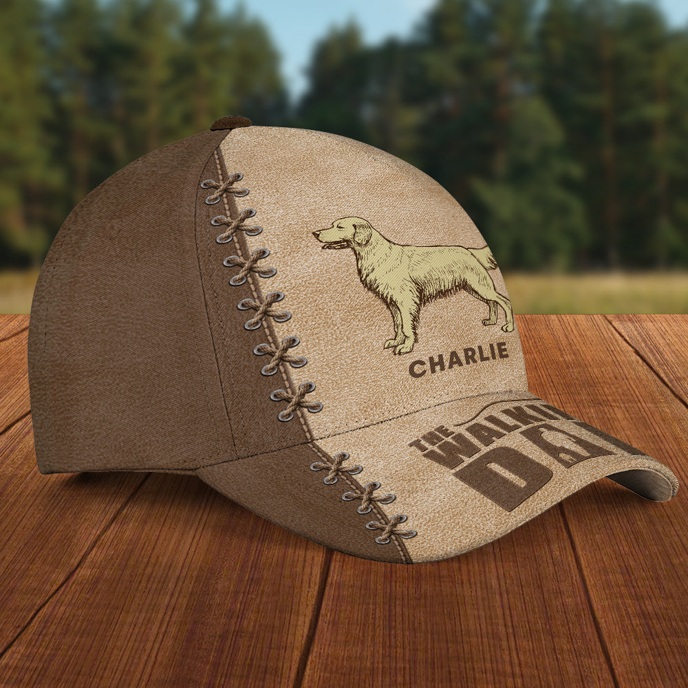 The Walking Dad Version 4 - Personalized Custom Dog Lover Cap