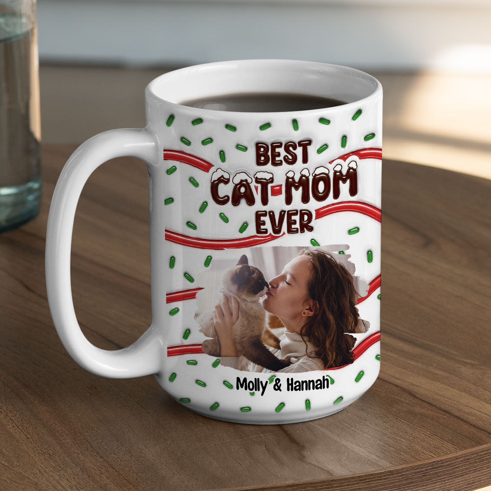 Personalized 3D Inflated Effect Mug: Ideal Gift for Dog and Cat Lovers
