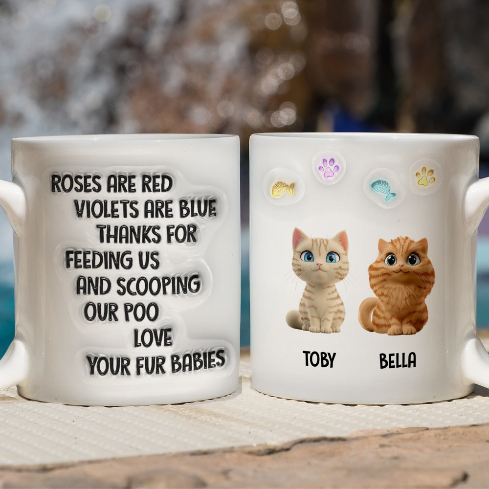 Personalized 3D Inflated Effect Custom Mug: Ideal for Any Beverage