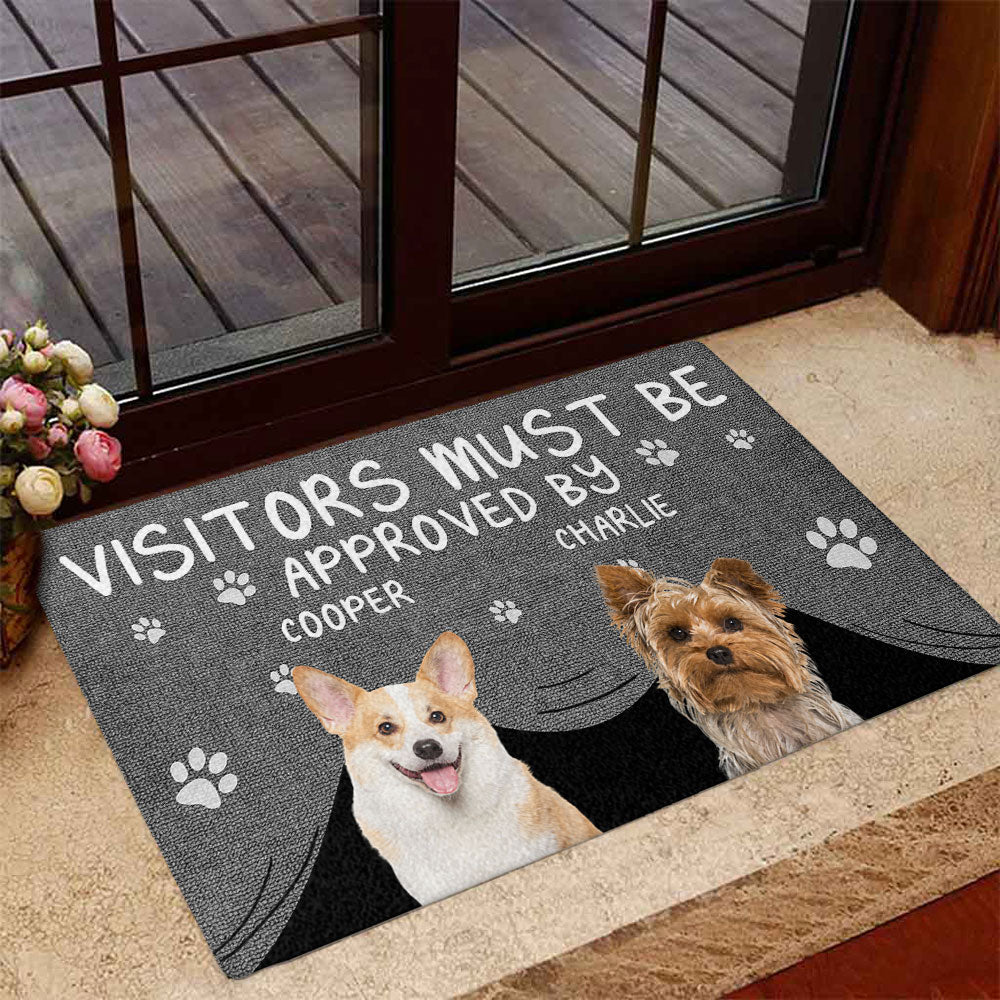 Pet-Approved Personalized Custom Doormat with Your Cat's Photo
