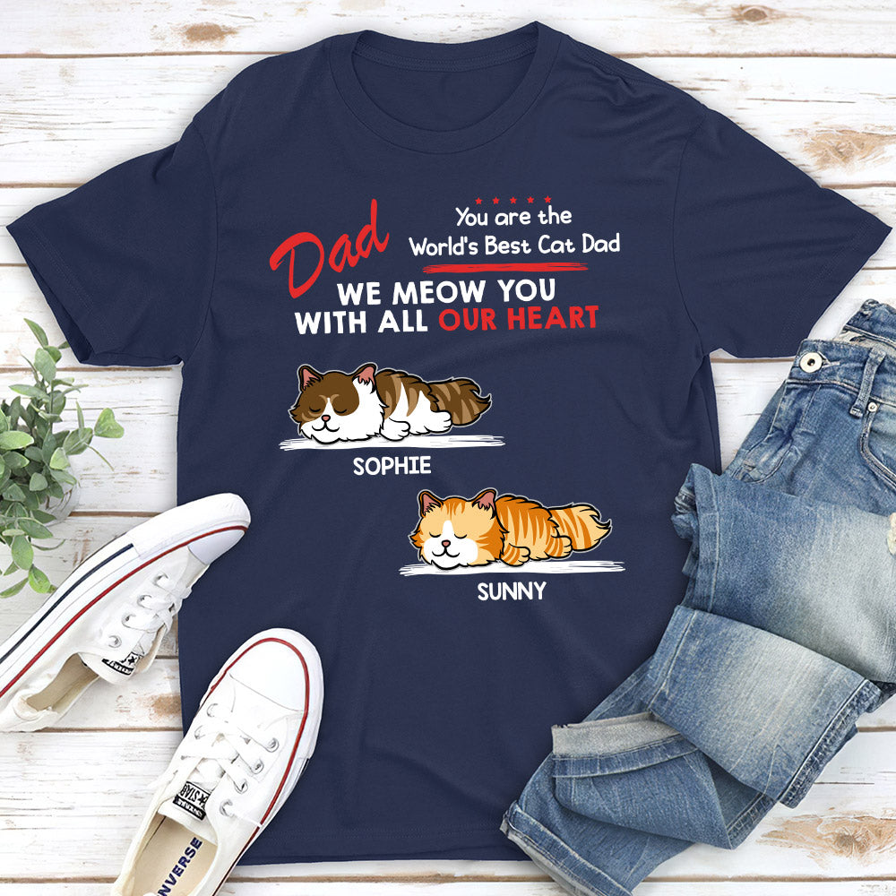 Woof All My Heart - Customizable Unisex Personalized Pet Lover T-shirt