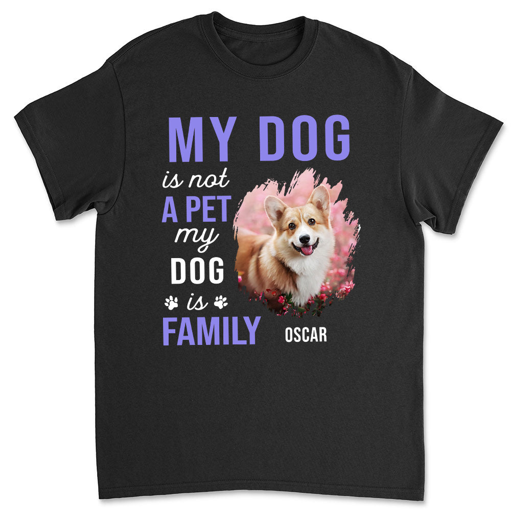 Personalized Custom Unisex My Family Photo T-shirt - Ideal Gift for Pet Lovers