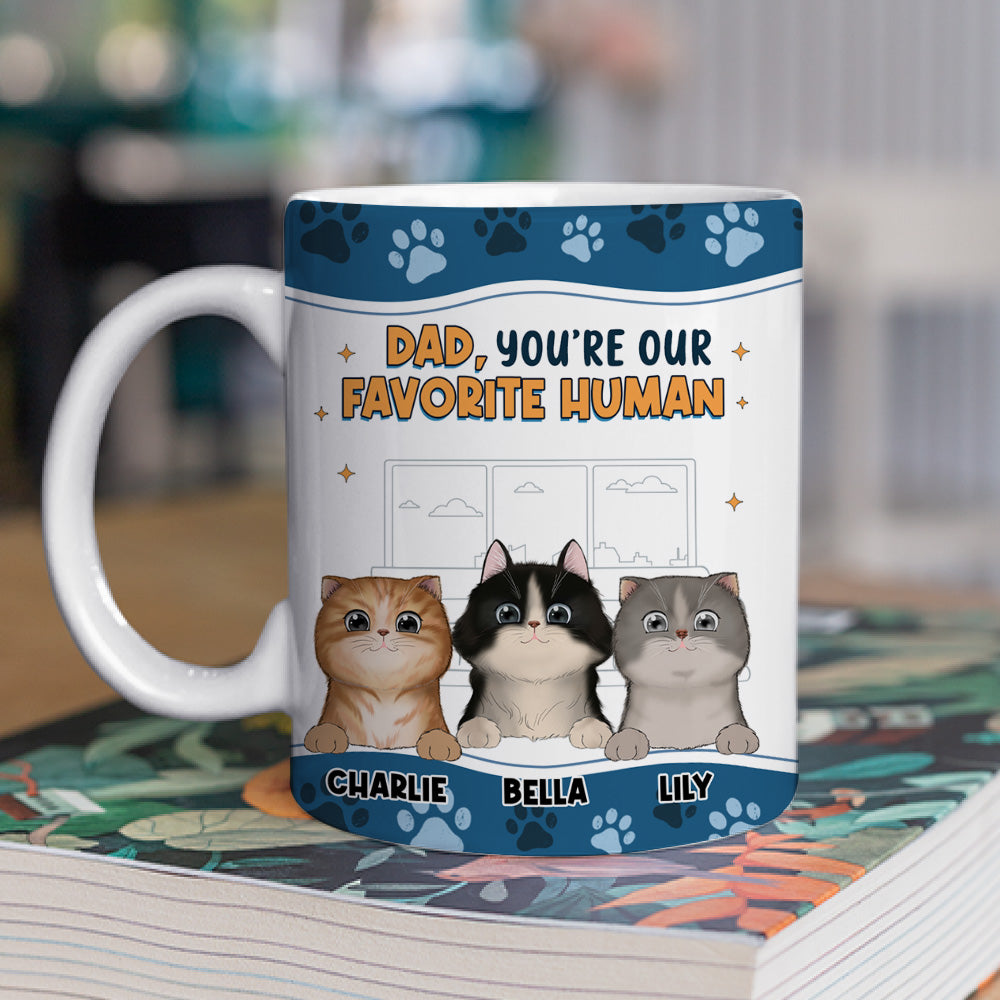 Most-Loved Cat Version - Personalized Custom Coffee Mug for All Beverages