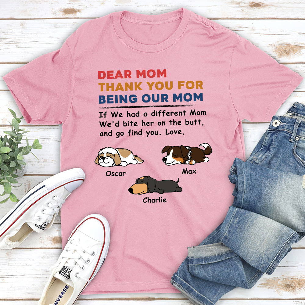 Bite The Butt - Customizable Unisex Pet Lover's T-shirt