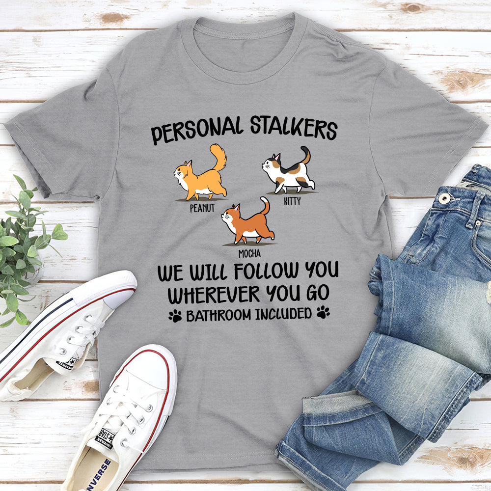 Personalized Custom Unisex T-shirt: Follow Your Pet Everywhere