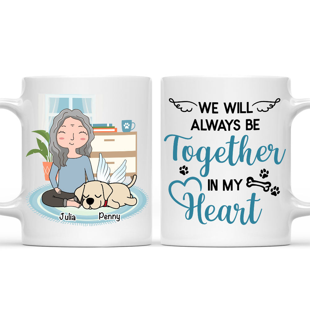 In My Heart - Customizable Personalized Coffee Mug for Pet Lovers