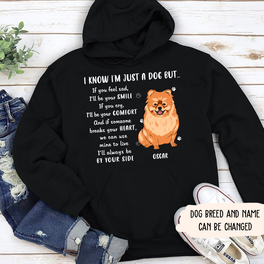 Personalized 'By Your Side' Custom Hoodie - Ideal Gift for Pet Lovers