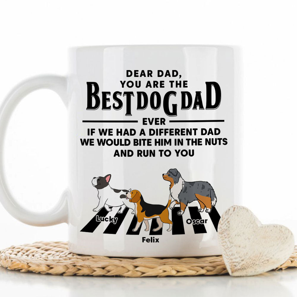 Personalized Custom 'Dogs Run To You' Coffee Mug - Ideal Gift for Pet Lovers