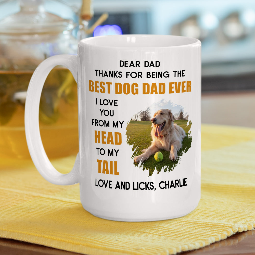 Head To Tail - Exclusively Personalized Custom Coffee Mug for Pet Lovers