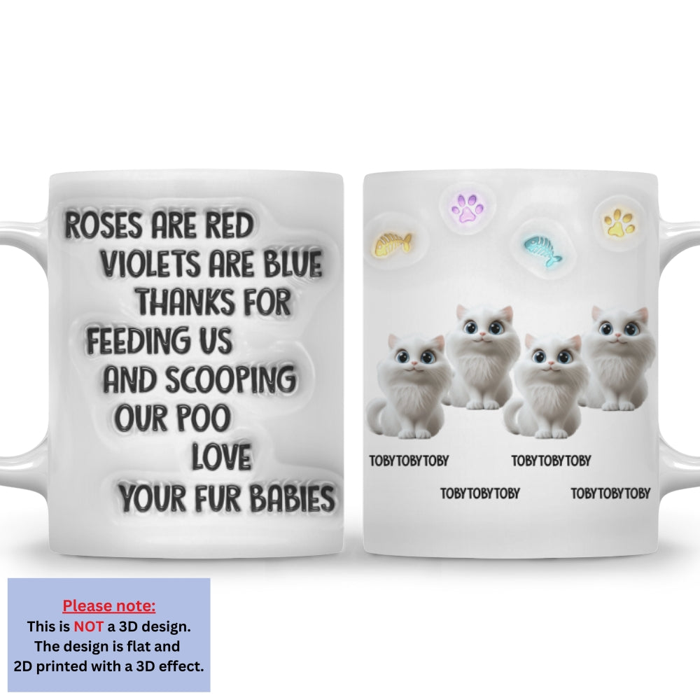 Personalized 3D Inflated Effect Custom Mug: Ideal for Any Beverage