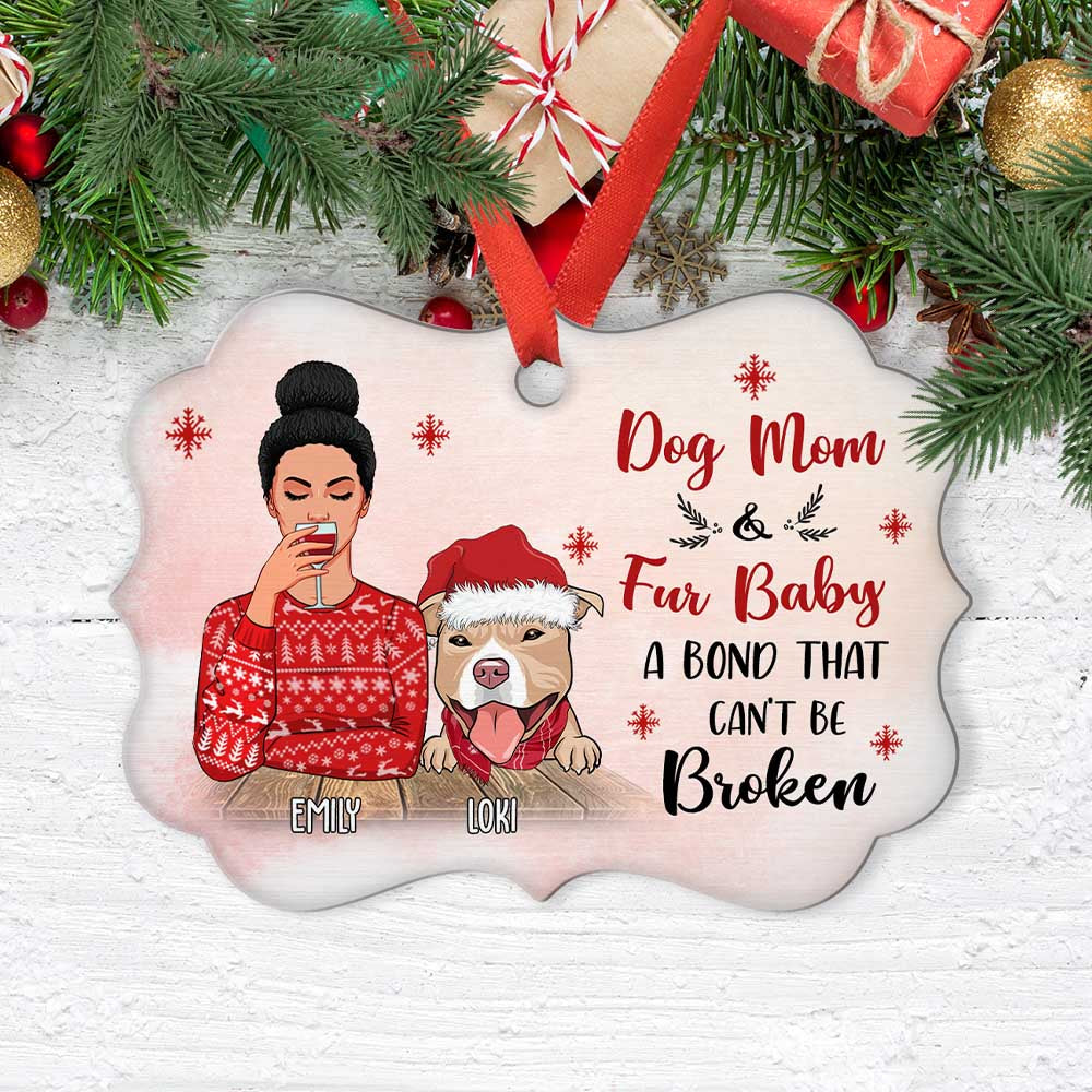 Personalized Custom Aluminum Ornament for Fur Babies - Ideal Holiday Gift