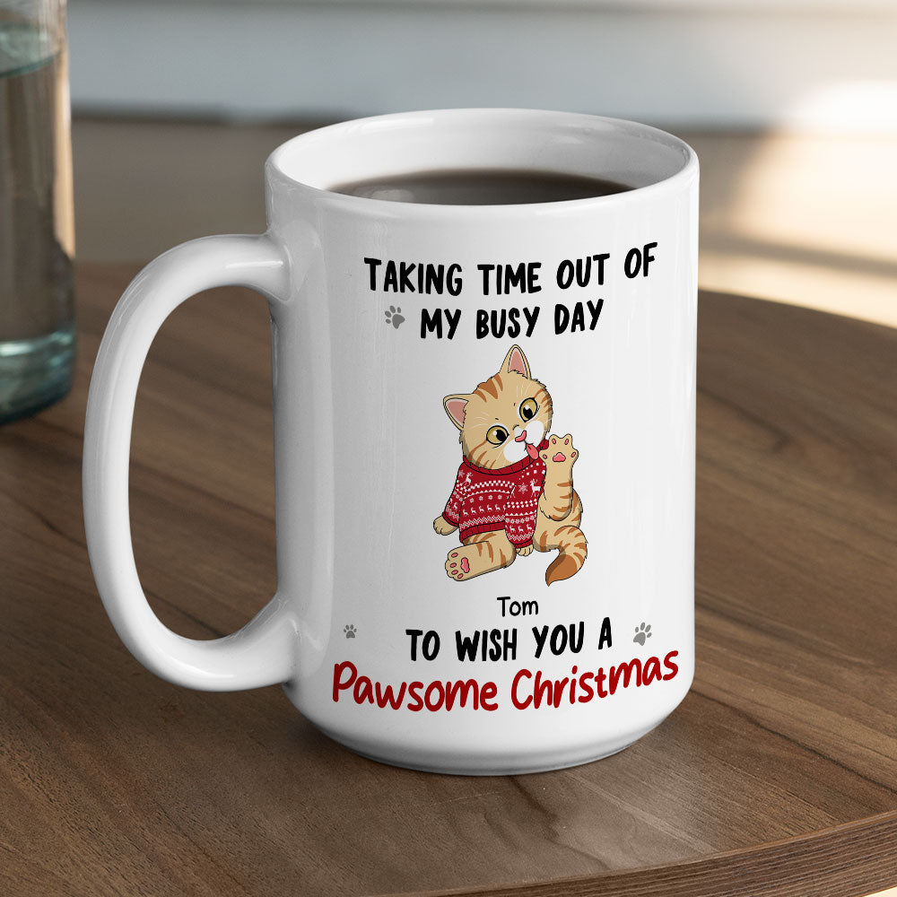 My Busy Day - Customizable Personalized Coffee Mug