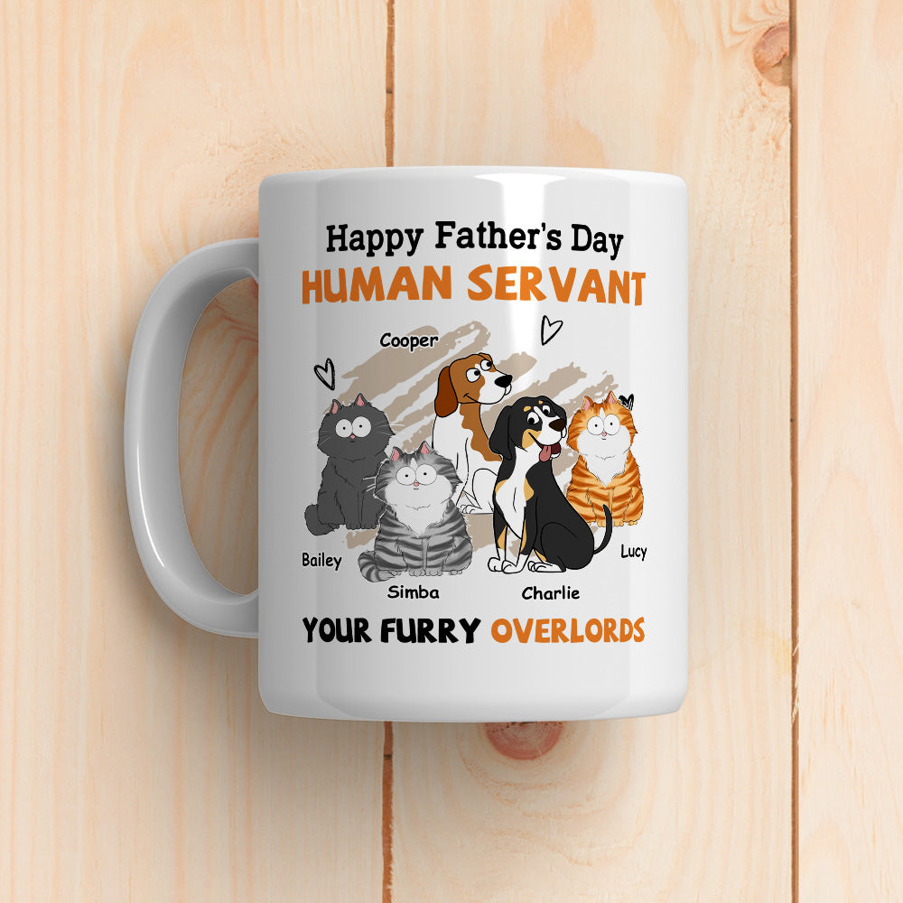Personalized Custom My Servant Coffee Mug - Ideal Gift for Pet Lovers