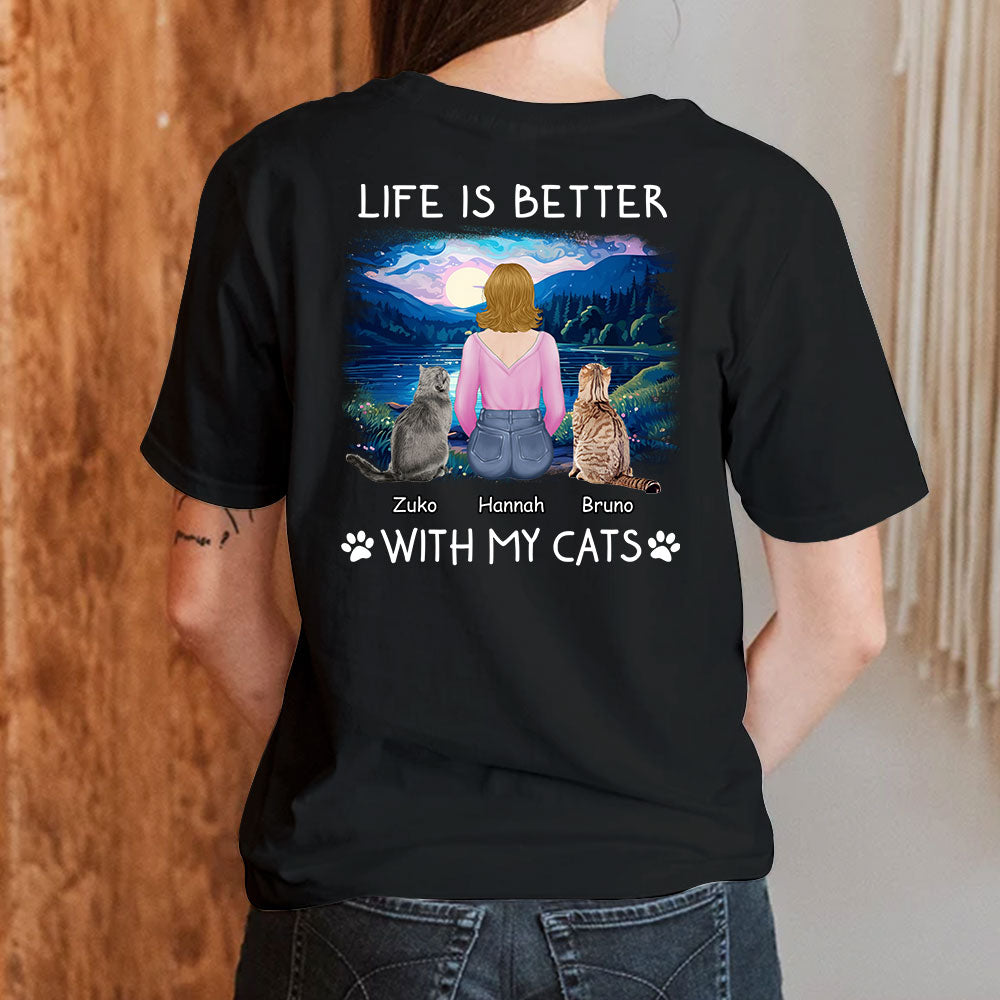 Personalized Premium Cat Lover T-shirt - A Perfect Gift