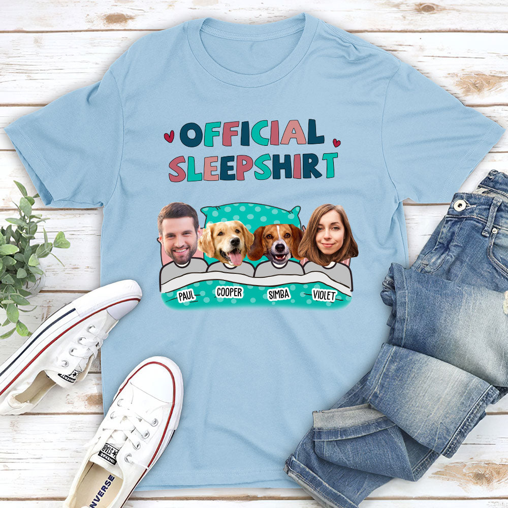 Personalized Unisex Sleepshirt with Custom Photo - Ideal Gift