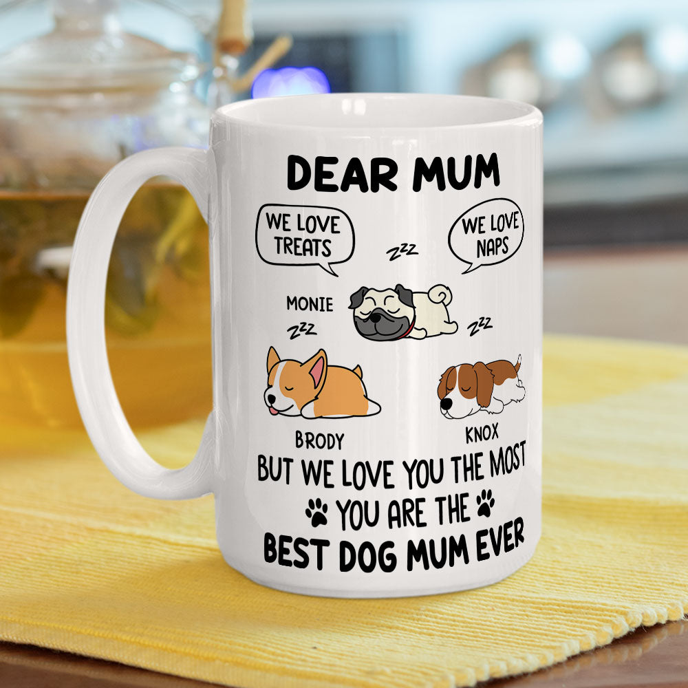 Personalized Custom 'You Are The Best To Me' Coffee Mug - Ideal Gift for Pet Lovers