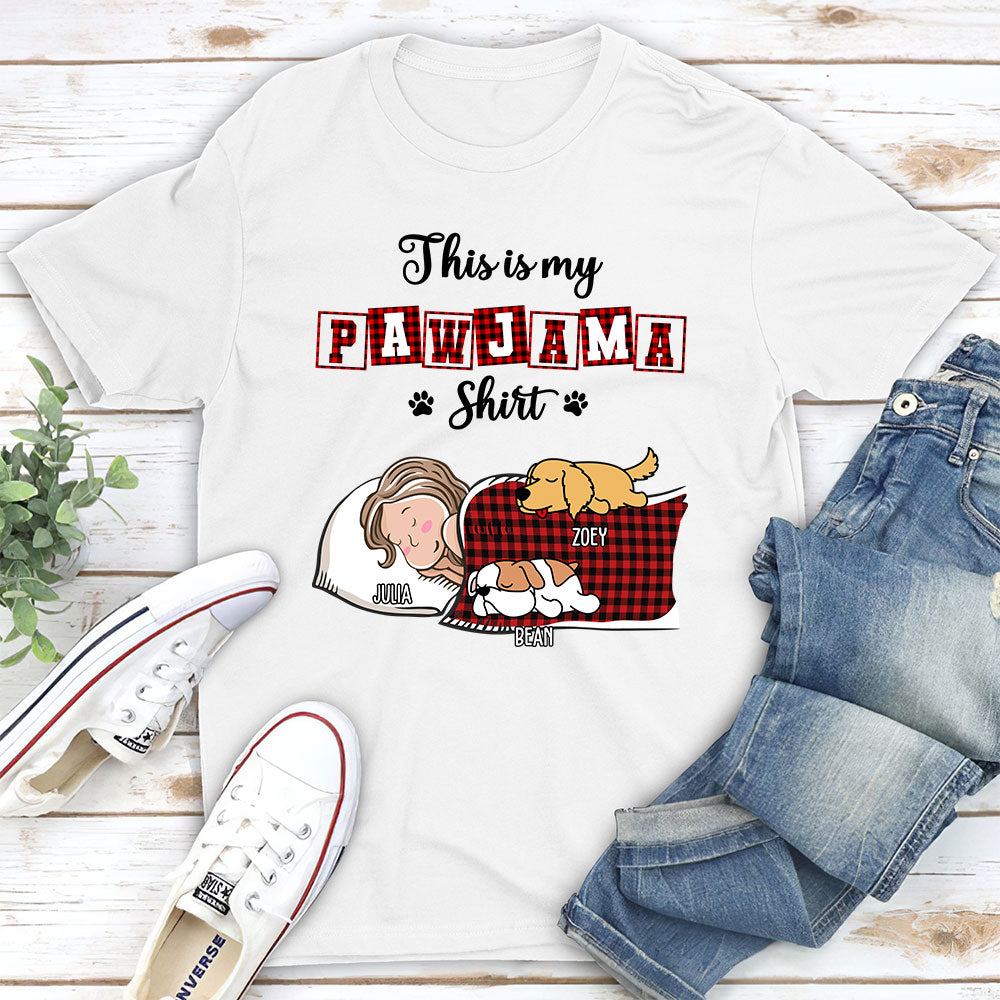 My Sleepshirt Ver 2 - Personalized Custom Unisex Pet Lover T - shirt