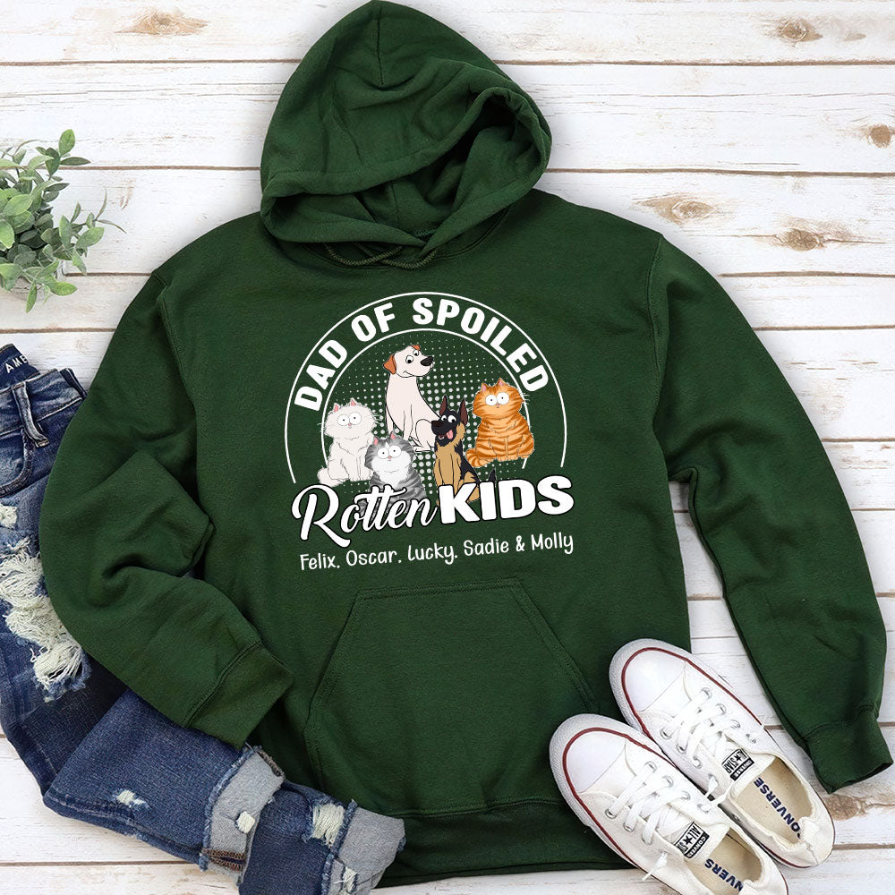 Spoiled Rotten Kids - Customizable Personalized Hoodie for Pet Lovers