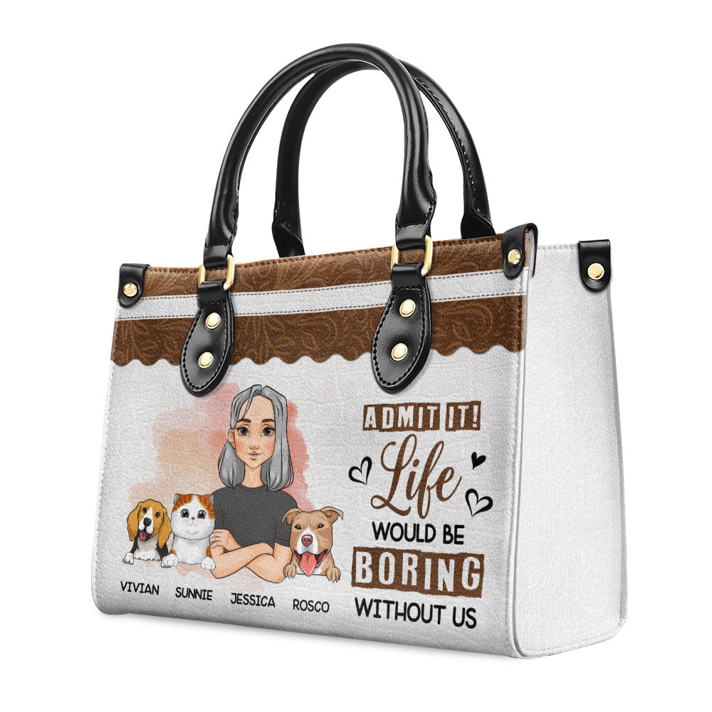 Personalized Custom Leather Bag - A Must - Have to Show Love for Your Fur Babies