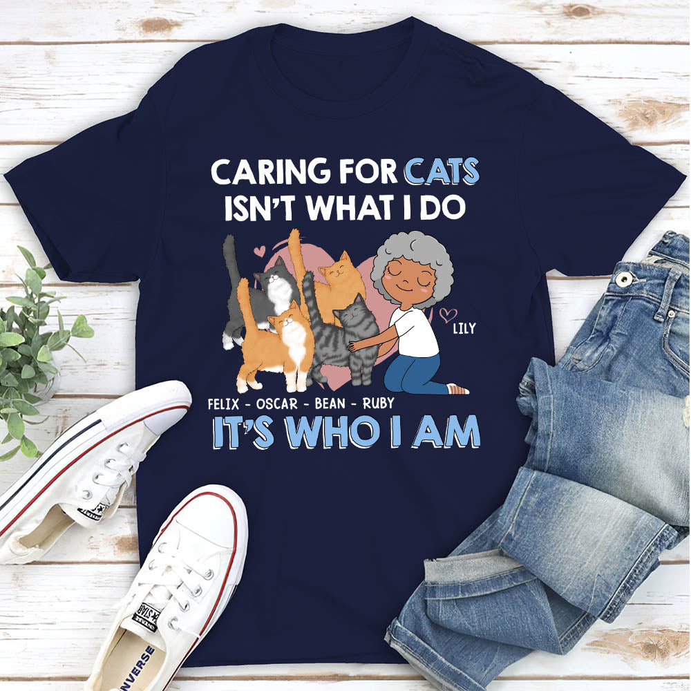 Personalized Unisex Cat - Loving T - shirt: Ideal Gift for Pet Enthusiasts