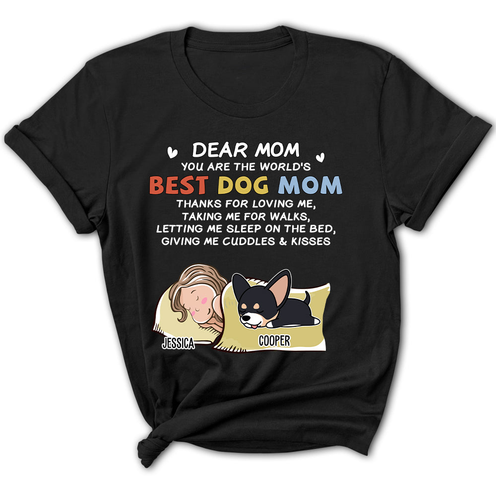 Dear Mom - Customizable Personalized Women's Pet Lover T-shirt