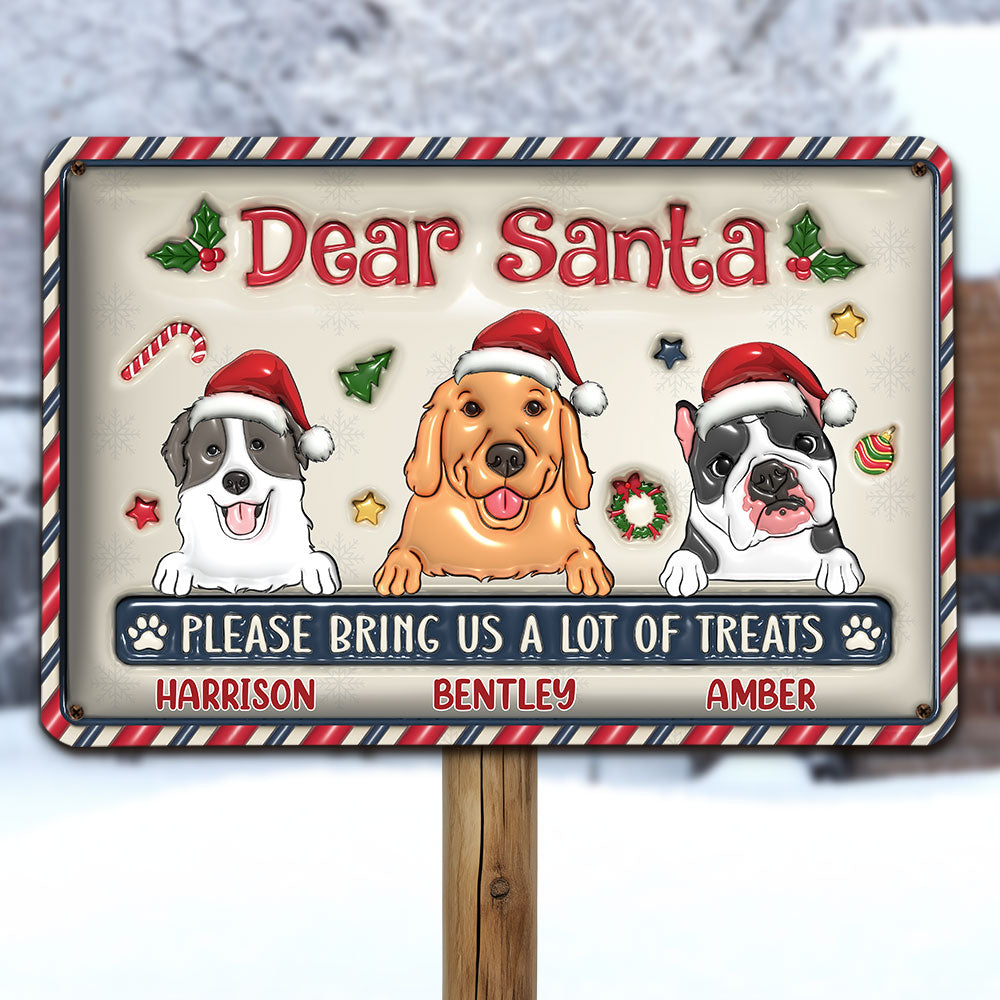 Personalized 3D Inflated Effect Metal Sign: Bring Your Special Message Home