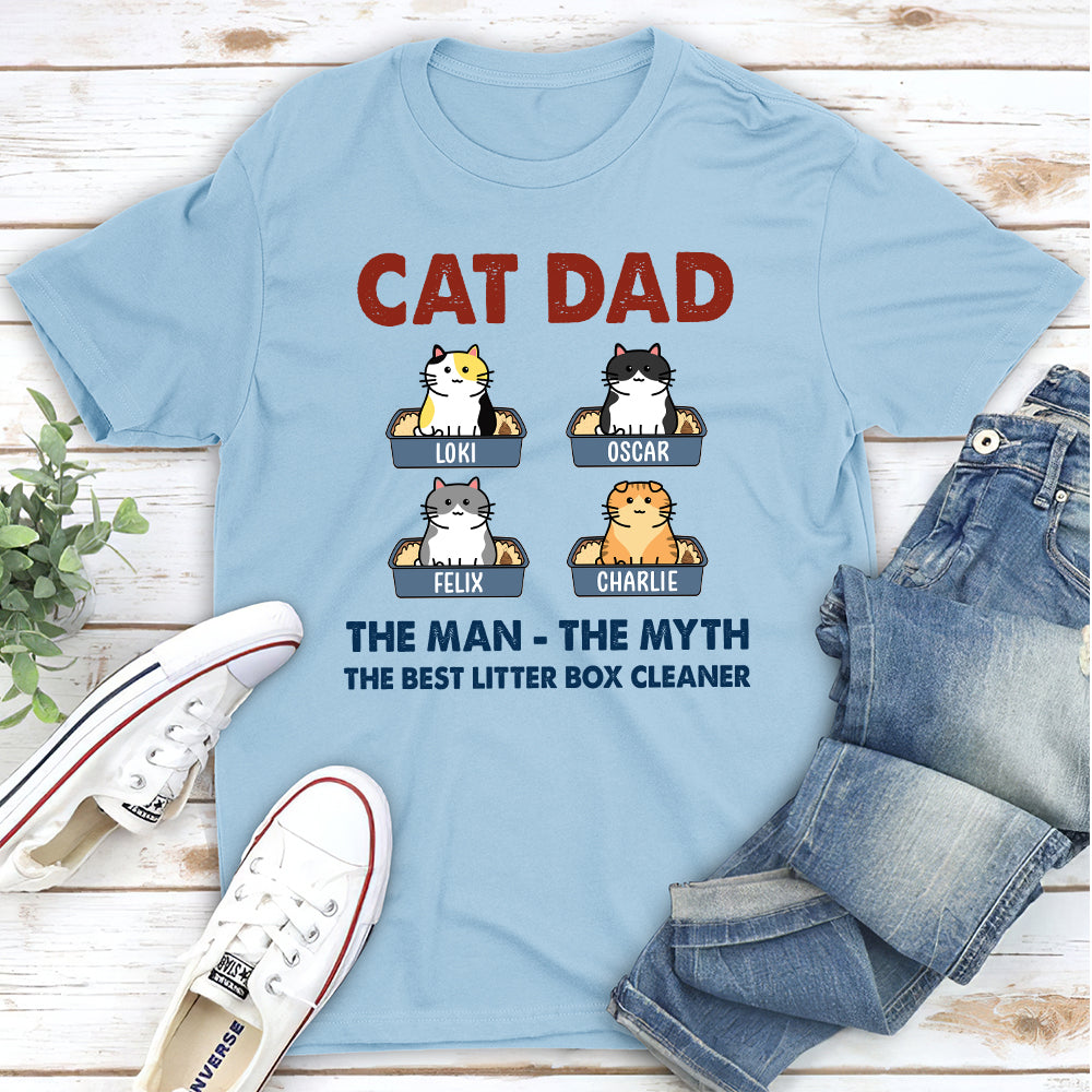 Top-Rated Litter Box Cleaner Personalized Unisex T-Shirt for Pet Lovers