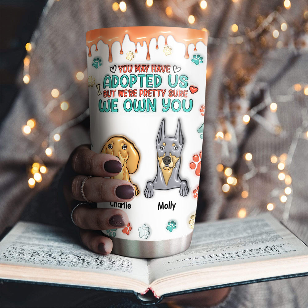 Personalized 3D Inflated Effect Custom Tumbler - Express Your Style