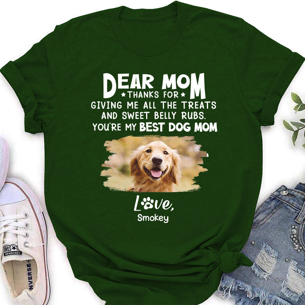 Sweet Belly Rubs - Customizable Personalized Women's Pet Lover T-shirt