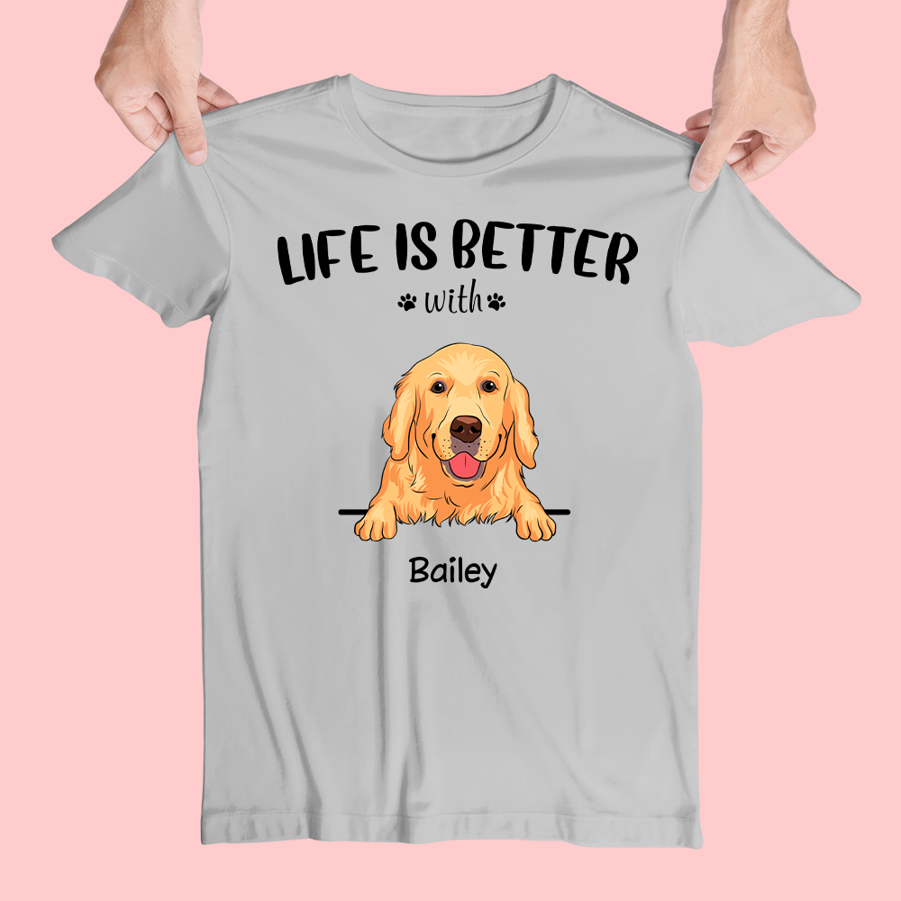 Best Life Personalized Unisex Classic Pet Lover T-shirt