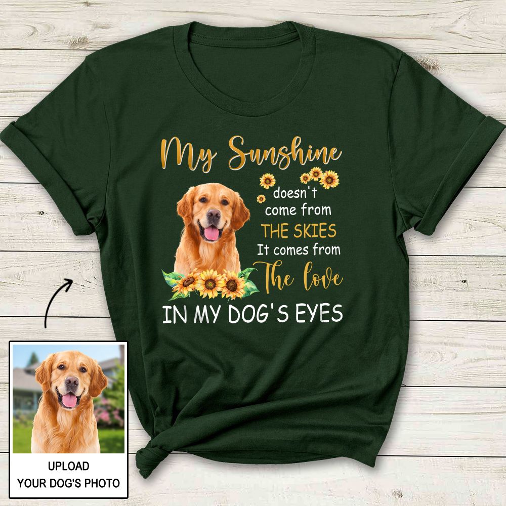 My Sunshine - Customizable Personalized Photo Unisex T-shirt for Pet Lovers